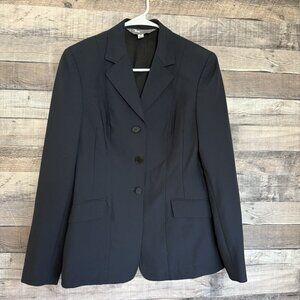R. J. Classics Dressage Horseback Riding Show Coat Jacket Blue Size 4R